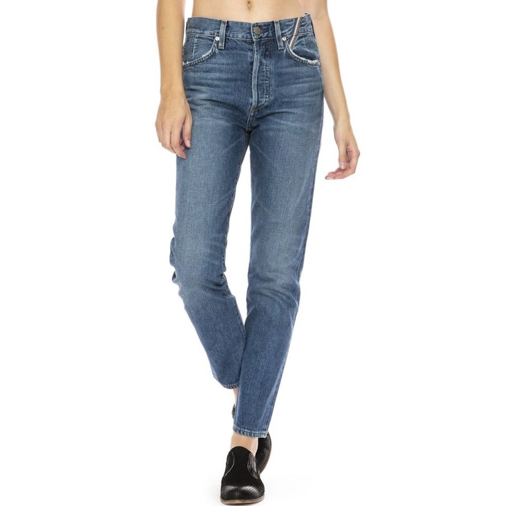 JEAN ATELIER | NWOT 10.5” Rise Cigarette Ryan Slim Jeans • Size 25 Made in USA